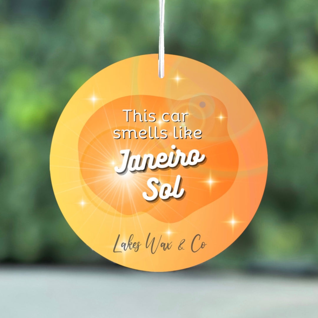 Janeiro Sol Car Air Freshener
