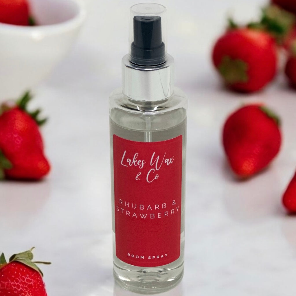 Rhubarb & Strawberry Room Spray