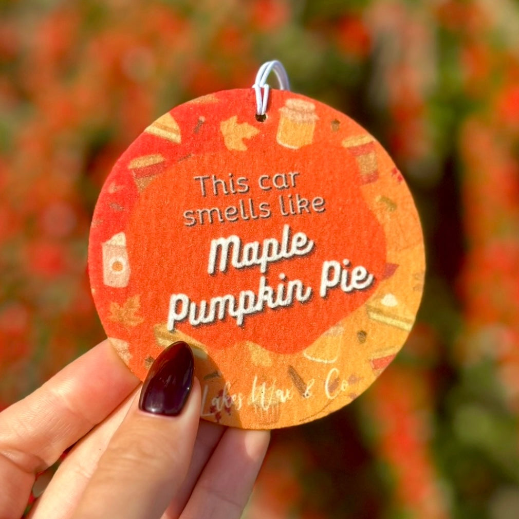 *NEW* Maple Pumpkin Pie Car Air Freshener