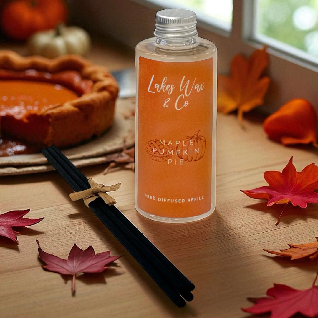 *NEW* Maple Pumpkin Pie Diffuser Refill & Reeds