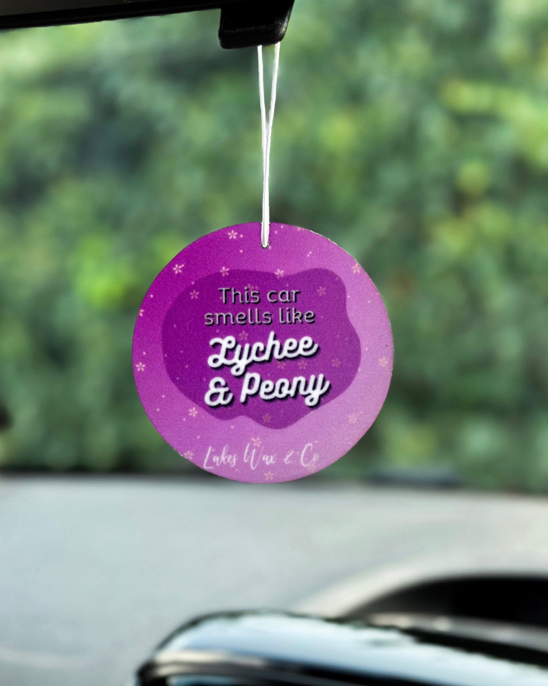 Lychee & Peony Car Air Freshener