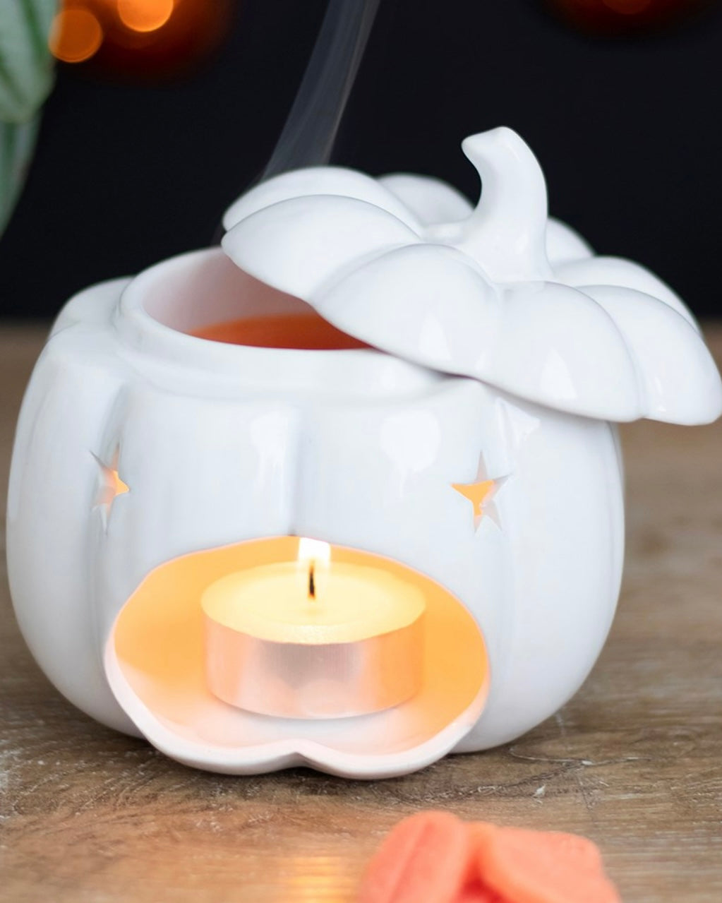 White Pumpkin Burner